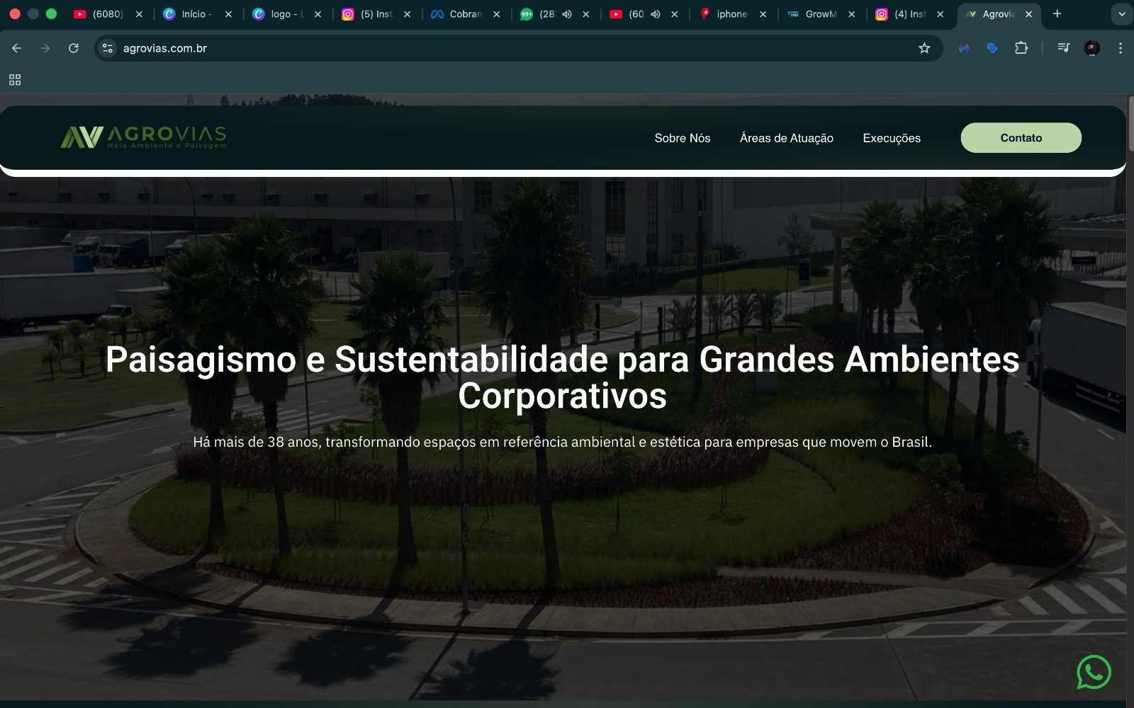 Site desenvolvido pela GrowMap